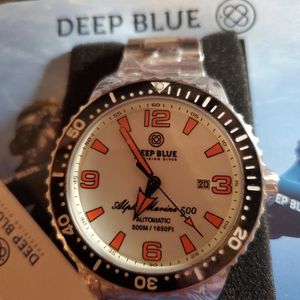 Deep Blue alpha marine 500 dive watch